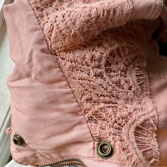 American Rag Lace Utility Jacket - Picture 2 of 4